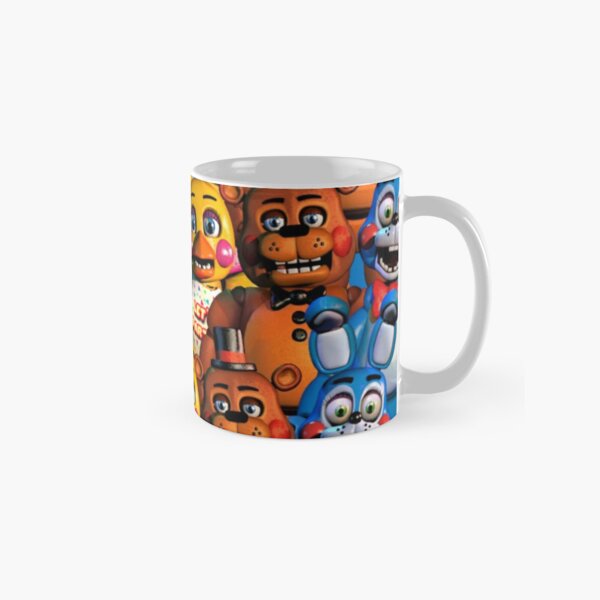 Toy Freddy/Toy Bonnie/Toy Chica Classic Mug RB1602 product Offical Five Nights At Freddy Merch
