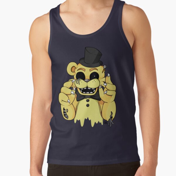 Dismantled Golden Freddy Tank Top RB1602 product Offical Five Nights At Freddy Merch