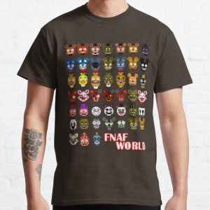 FNAF World Classic T-Shirt RB1602 product Offical Five Nights At Freddy Merch