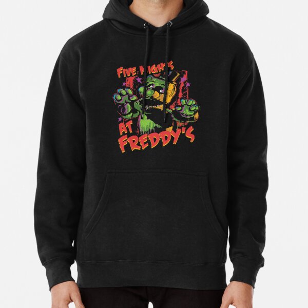 Five Nights At Freddy's Phantom Freddy Pullover Hoodie RB1602 product Offical Five Nights At Freddy Merch