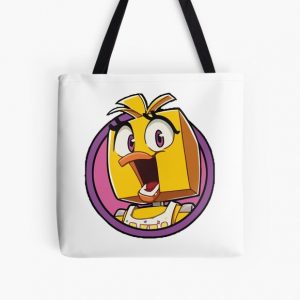 Chicka Five Nights At Freddy's All Over Print Tote Bag RB1602 product Offical Five Nights At Freddy Merch