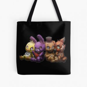 Five nights at freddy's cute All Over Print Tote Bag RB1602 product Offical Five Nights At Freddy Merch