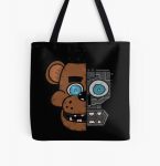 Freddy (Five nights at Freddys) All Over Print Tote Bag RB1602 product Offical Five Nights At Freddy Merch