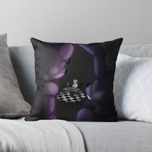 Shadow Freddy and Shadow Bonnie Poster Throw Pillow RB1602 product Offical Five Nights At Freddy Merch