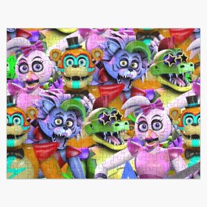 Glamrock Freddy/Glamrock Chica/Montgomery Gator/Roxanne Wolf, Jigsaw Puzzle RB1602 product Offical Five Nights At Freddy Merch