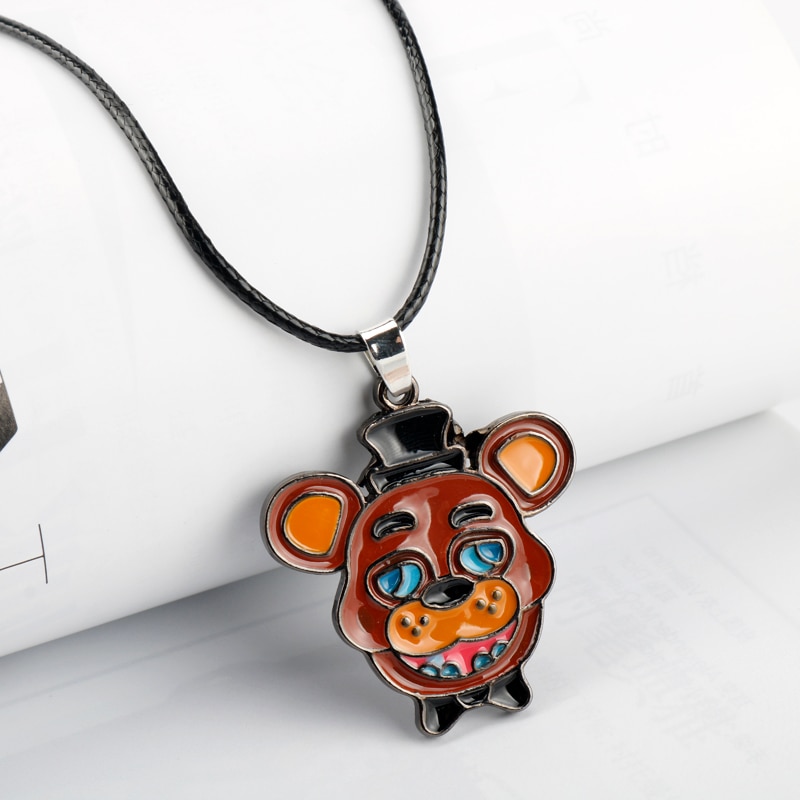 FNAF Necklaces - Brown Freddy Fnaf Rope Chain Necklace - Five Nights at  Freddy's Store