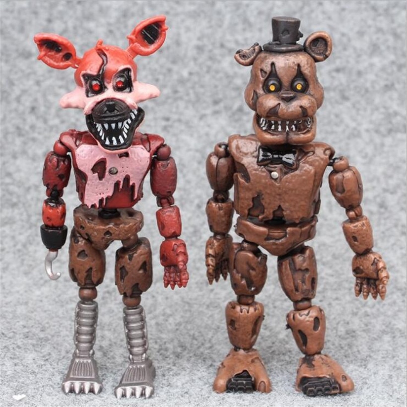 Five Night At Freddy Anime Figure Fnaf Bear Action Figure Pvc Model Freddy Toys For Children - Five Nights at Freddy's Store